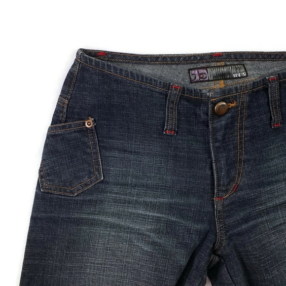 Vintage Joe's Jeans Dark Wash Straight Leg Denim Jeans Womens 26 Sample Jean - Picture 8 of 13